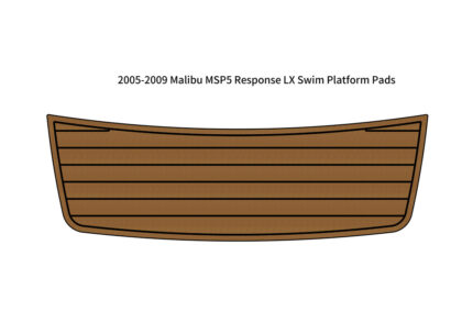 2005-2009 Malibu MSP5 Response LX Swim Platform Pad Boat EVA Foam Teak Floor Mat