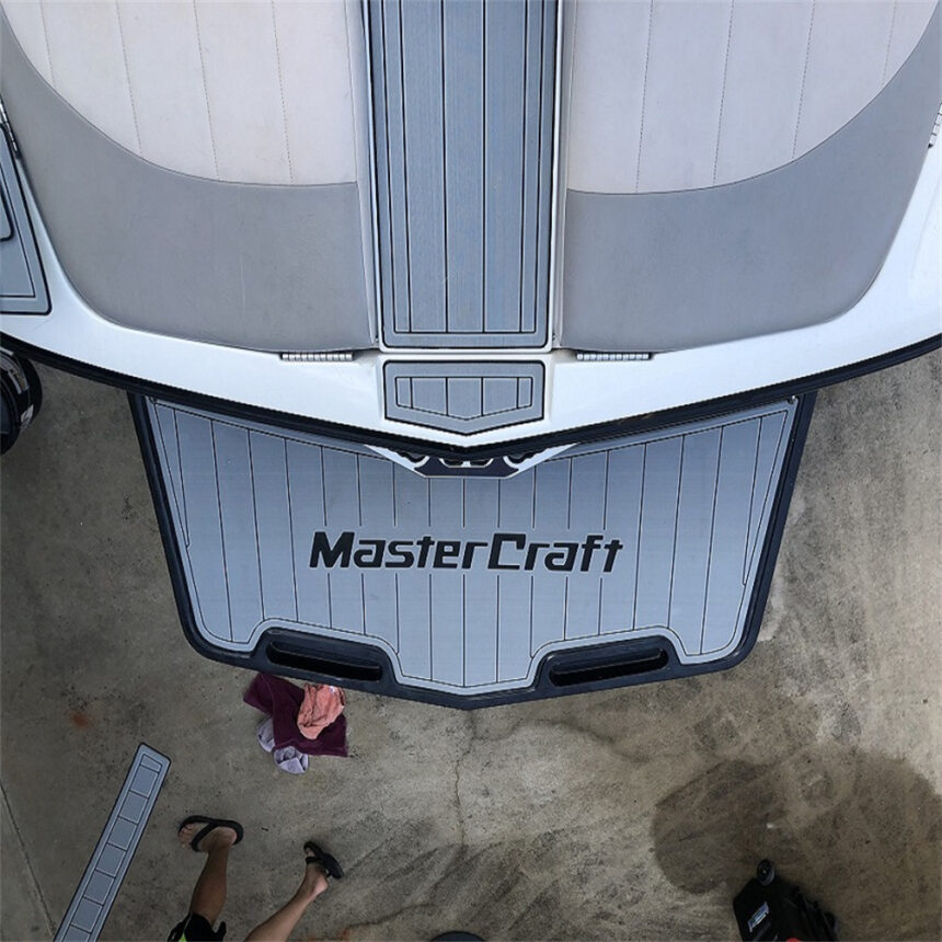 2003 Mastercraft Maristar 210 Rear Deck Transom Bow Boat EVA Teak Deck ...