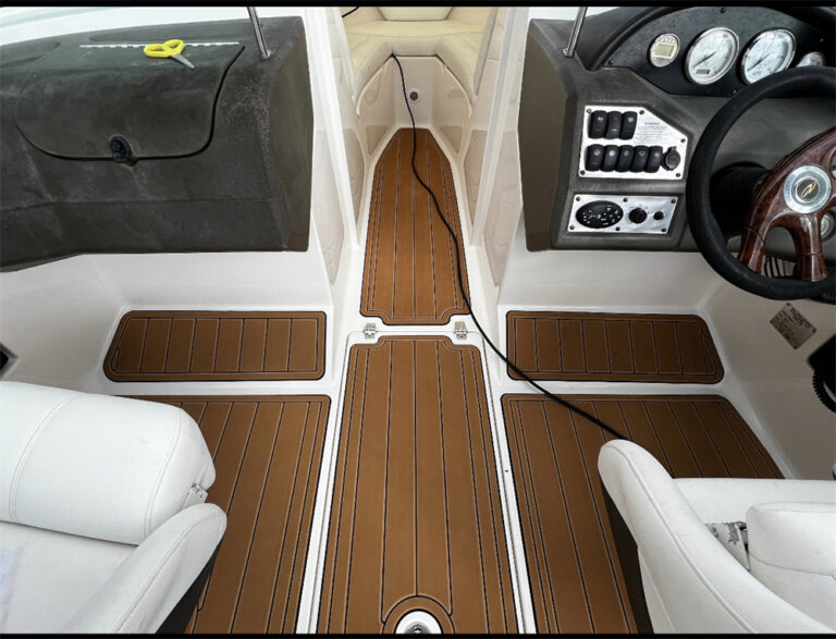 2001 Chaparral 196 SSI Swim Platform Cockpit Boat EVA Foam Teak Deck ...