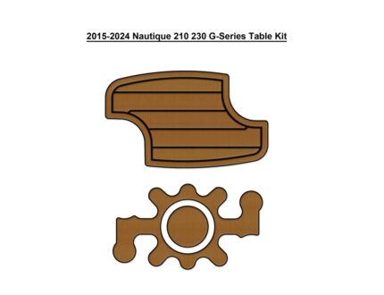 2015-2024 Nautique 210 230 G-Series Table Kit Pad Boat EVA Foam Faux Teak Deck Floor Mat SeaDek Self Adhesive